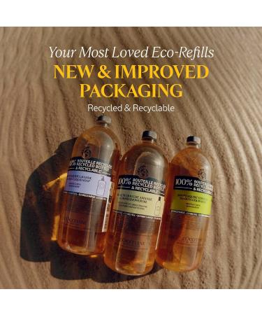 L'OCCITANE Shea Lavender Liquid Soap Refill 500ml | Shea Butter Enriched | Gentle Luxury Soap for Dry & Normal Skin - Buy Online on GoSupps.com
