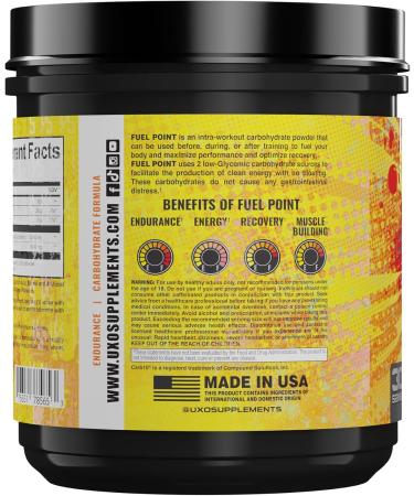 Fuel Point Endurance Training | Superior Carbohydrate Formula for Muscles | Reduce Fatigue & Improve Performance (Raspberry Lemonade) - Shop Internationally - Buy Online on GoSupps.com