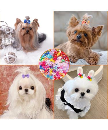 Berkelen 50-Piece Dog Hair Accessories Set Rubber Band Loops & Arches for Long-Haired Pets Perfect for Dogs & Cats - Buy Online on GoSupps.com
