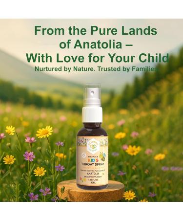 ottoman organic Kids Propolis Spray USDA Organic Certified 100% Alcohol-Free Formula Supports Throat and Respiratory Comfort Rich in Antioxidants 1.01 Fl Oz (Pack of 1) - Buy Online on GoSupps.com