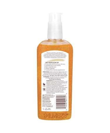 Palmer's Cocoa Butter Formula Shimmer Body Oil with Vitamin E - 5.1 Fl Oz | Radiant Skin Hydrating Oil for Dark Tones & Tans | International Shipping Available - Buy Online on GoSupps.com
