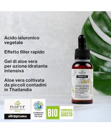  natyr Hyaluronic acid - face serum - aloe vera - 30 ml - natyr - Buy Online on GoSupps.com