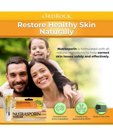 3rd Rock Essentials Nutrasporin Ointment 1.0oz - Water Resistant Formula - Buy Online on GoSupps.com