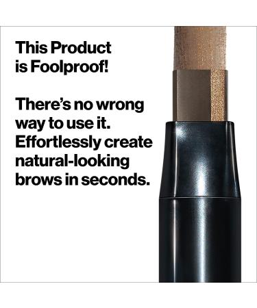 Revlon Colorstay Browlights Pencil - Dark Brown Eyebrow Pencil & Highlighter - Buy Online on GoSupps.com