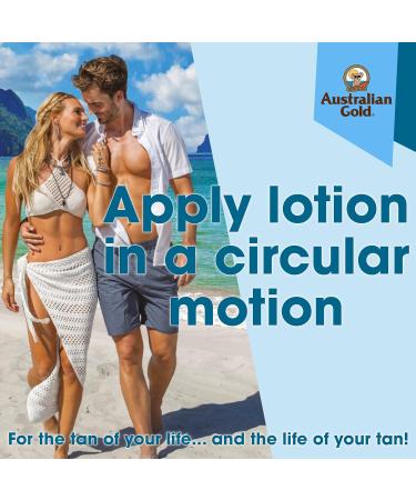 Australian Gold SPF 30 Sun Lotion with Instant Bronzer - 237 ml - Buy Online on GoSupps.com