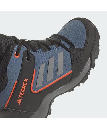 Buy adidas Unisex Kinder Terrex Hyperhiker Hiking Shoes - Mid (39 1/3 EU) | Wonder Steel Grey Three Impact Orange | International Shipping Available - Buy Online on GoSupps.com