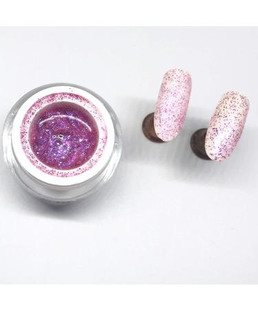 Shop 5 ml Exclusive UV Color Gel - Glitter Einhorn One | Premium Glitter Gel for Nail Art - Buy Online on GoSupps.com