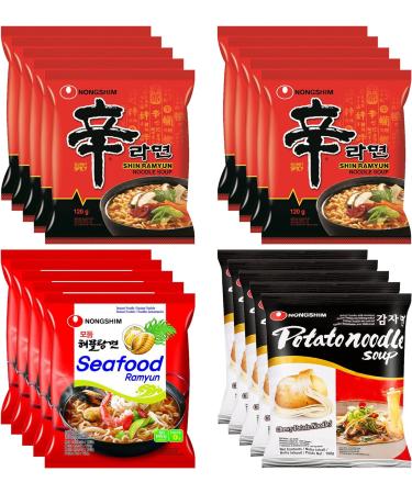 WaNaHong NONGSHIM Shin Ramyun & Assorted Ramen Customised Case of 20 Packs  - Buy Online on GoSupps.com