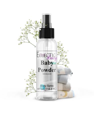 Body Spray for Women 4 Oz Baby Powder Mist with Clean Light & Gentle Fragrance Long Lasting Perfume with Comforting Scent for Men & Women Cologne with Soft Subtle Aroma For Daily Use