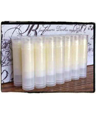 20 BANANA BREAD Flavored Lip Balms in Clear Tubes - Handmade - Wholesale
