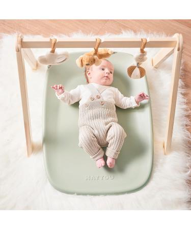 Nattou Soft PU Foam Changing Mat - Washable 50x70 cm Green Softy Model 2024 - International Shipping Available - Buy Online on GoSupps.com