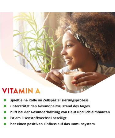Buy Vitals Vitamin A 4000 IU - 100 Vegan Capsules | High Dosage 1200 mcg Retinyl Palmitate | International Shipping - Buy Online on GoSupps.com