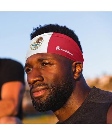 Suddora Mexico Country Flag Tapered Headband - Sports & National Team Accessories - Buy Online on GoSupps.com