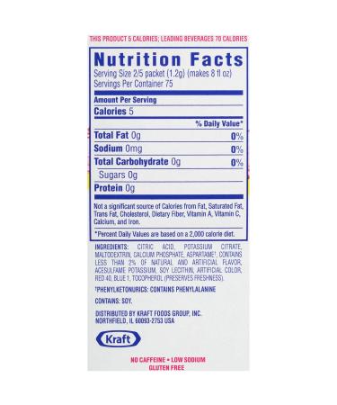 Crystal Light Sugar-Free Raspberry Lemonade On-The-Go Powdered Drink Mix 120 Count - Buy Online on GoSupps.com