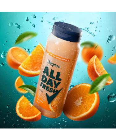 Degree All Day Fresh Body Wash Fresh Citrus Deep Cleansing 20 oz 20 Fl Oz (Pack of 1) - Buy Online on GoSupps.com