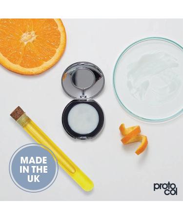 Proto-col - Miracle Balm Collagen and Vitamin E Moisturiser for Lips Skin and Face Soothes Chapped Lips and Dry Skin Fast Absorbing On The Go Vegan Relief with Hydrating Hyaluronic Acid (3ml) - Buy Online on GoSupps.com