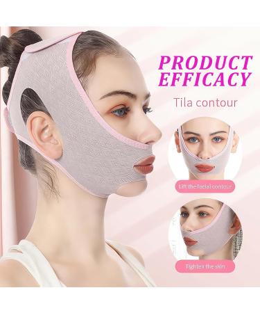 Double Chin Reducer Reusable V Line Face Lifting Chin Mask Face Contouring Sleeping Mask Chin Reducer for Women Face Lift Prevent Sagging Jaw Exerciser Anti-Aging Anti-Wrinkle Band - Buy Online on GoSupps.com