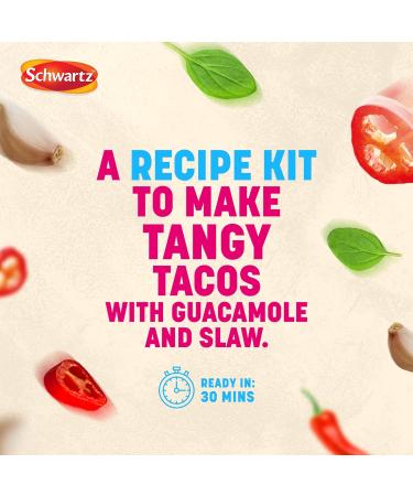 Schwartz x Nadiya Tangy Tacos Recipe Kit 70g - Buy Online on GoSupps.com