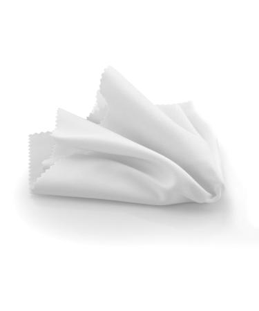 HEUREKA microfiber polishing cloth 32 x 32cm - glasses cleaning cloth XXL for sensitive surfaces 1 piece (1 pack)