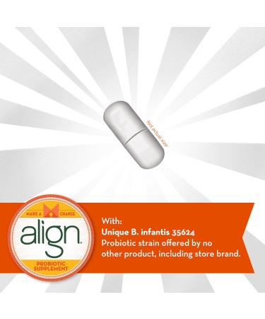 Align Probiotic Supplement with Bifantis 14 Capsules - Digestive Support 24/7 - Buy Online on GoSupps.com
