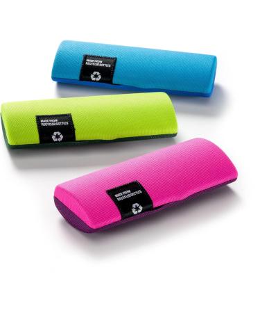 FEFI Hardcase Glasses Case | Eco-Friendly Fabric Cover made from Recycled PET Bottles - Pink - Buy Online on GoSupps.com