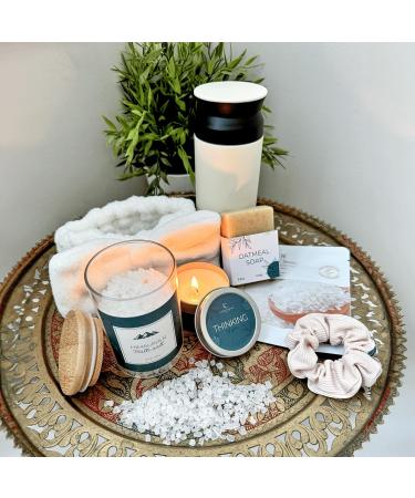Self Care Gifts for Women | 11-Piece Spa Gift Basket for Mom Girlfriend Wife Daughter - Best Get Well Gifts with Bath Salts & Oatmeal Soap - Buy Online on GoSupps.com