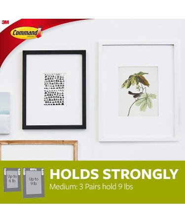 3M Command Adhesive Strip Picture Hanging Pack - White CAD17201ES - Buy Online on GoSupps.com