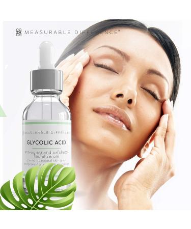 Glycolic Acid Serum 5% for All Skin Types - Anti-Aging AHA Facial Peel Moisturizer - Reduce Acne Scars, Wrinkles, Spots - 1 Oz - Buy Online on GoSupps.com