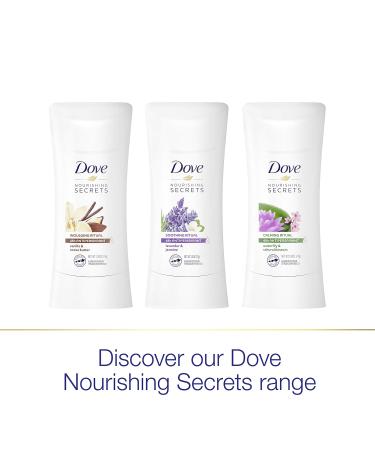 Dove Nourishing Secrets Antiperspirant Deodorant for Women - Waterlily & Sakura Blossom 48-Hour Sweat Protection 2.6 oz - Buy Online on GoSupps.com