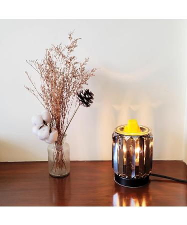 Dabuda Wax Warmer - Black Candle & Essential Oil Warmer | Incense Wax Melt Night Light for Home & Spa - Buy Online on GoSupps.com