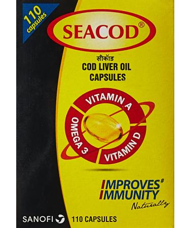 SeaCod Liver Oil - 110 Capsules