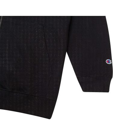 Champion Men's Big and Tall Fleece Zip-Up Hoodie Jacket in Black 2XLT | Shop Now - Buy Online on GoSupps.com