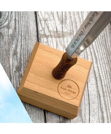 Sonic Energy Tuning Fork Holder - Wood Stand for Therapy & Storage | TTF-Holder-1 - Buy Online on GoSupps.com