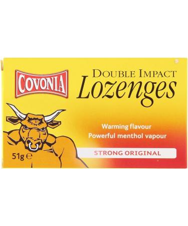 8 x Covonia Double Impact Lozenges Strong Original 51g - Buy Online on GoSupps.com
