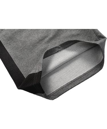 Tansozer Men's Grey Athletic Shorts with Zip Pockets - Size Small - Buy Online on GoSupps.com