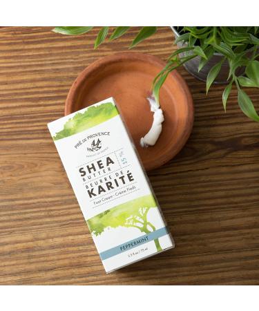Pre De Provence Peppermint Shea Butter Foot Cream - 2.5 fl oz European Soaps - Buy Online on GoSupps.com
