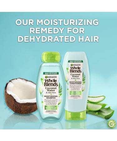 Garnier Whole Blends Coconut Water & Aloe Vera Refreshing Shampoo 26.6 Fl Oz - For Normal Hair - Buy Online on GoSupps.com