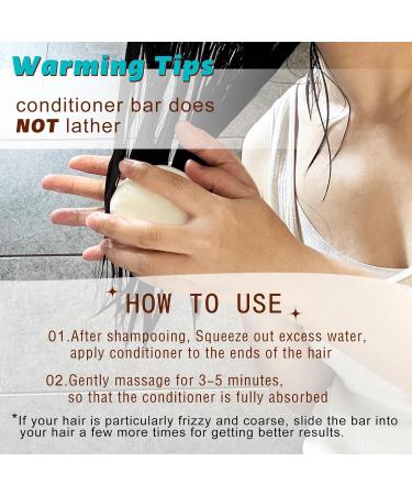 Hydrating Conditioner Bar with Moroccan Argan Oil | Deep Conditioning for Curly Hair | Sustainable & Sulfate Free | 3oz Citrus Lemon - Buy Online on GoSupps.com