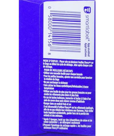 Fleecy Fabric Softener Dryer Sheets - For Irresistibly Soft & Static-Free Clothes | Paraben & Phosphate Free | Softener for Laundry | Field Flowers Fragrance 70 Sheets Fabulous Field Flowers - Buy Online on GoSupps.com