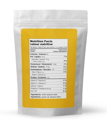 Roasted White Sesame Seeds 200g - Buy Online on GoSupps.com