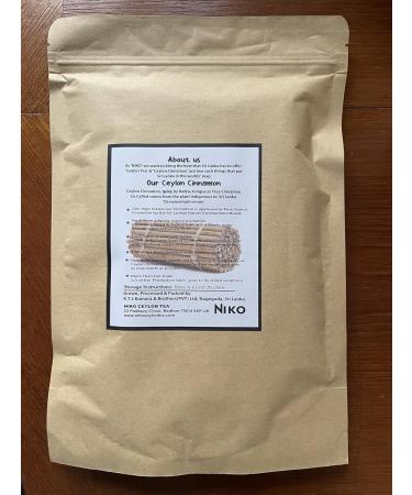 NIKO Ceylon Cinnamon Sticks (150g Resealable Pouch) Mild Sweet & Aromatic/No GMOs & Additives/Direct from Plantation/True Sri Lankan Cinnamon - Buy Online on GoSupps.com