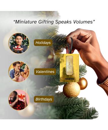 Paco Rabanne 1 Million Perfume For Men Mini EDT Splash 0.17 Fl Oz 0.17 Fl Oz (Pack of 1) - Buy Online on GoSupps.com