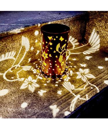 Hummingbird Solar Lantern Lights Outdoor Hanging Metal Decor Lanterns-Waterproof LED Decorative Light for Garden Patio Yard Lawn Backyard Front Porch as Gifts for Mom Grandma Women (Hummingbirds 1) - Buy Online on GoSupps.com