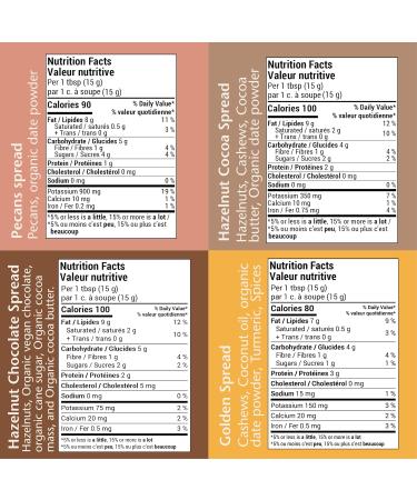 NutJar 10 x 110 g Variety Pack Premium Nut Butters and Spreads No Artificial Colours or Preservatives Vegan Gluten Free Keto Friendly Made in Canada - Buy Online on GoSupps.com