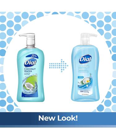 Dial Coconut Water Body Wash - 32 fl oz | Hydrating & Refreshing Formula - Buy Online on GoSupps.com