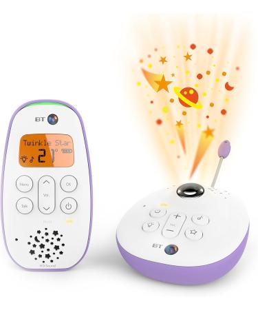 BT Digital Audio Baby Monitor 450 - HD Sound, Lightshow, Lullabies & Two-Way Talkback - Buy Online on GoSupps.com