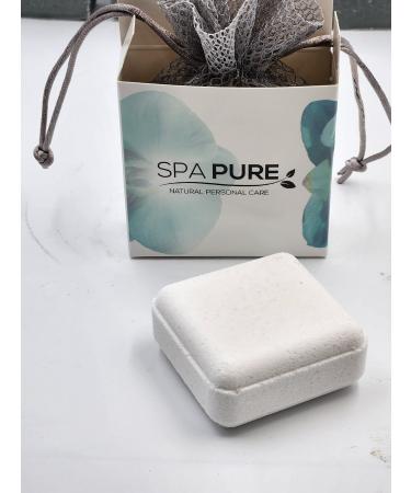 Essential Oil Shower Steamers XL with mesh Shower Steamer Bag and Glossy Laminate Box. (Headache Relief)