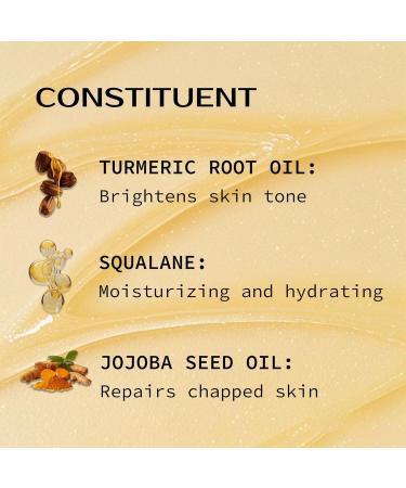 1PCS Turmeric Lip Balm for Dark Lips Lip Lightening For Dark Lips Smoker Lip Balm for Lip Softening & Hydration Help Fade Lip Discoloration 0.17 oz - Buy Online on GoSupps.com