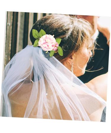 FRCOLOR Flower Hair Comb fabric hair bridesmaid decorate Flower Hair Accessories - Buy Online on GoSupps.com