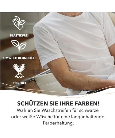 Cosmeau Plastic-Free Detergent Leaves for White Laundry - Fresh Spring - 20 Washes (10 Leaves) - Sustainable Travel Detergent - Buy Online on GoSupps.com